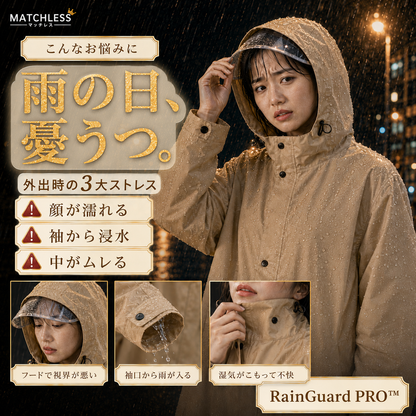 RainGuard PRO™ — 今SNSで話題沸騰中のレインコート